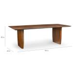 Dresden Rectangle Dining Table - Image 5