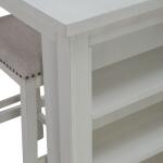 Brook Creek 3 Piece Counter Set - White - Image 12