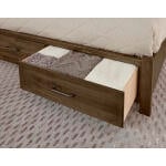 Cool Rustic Queen X Bed With Footboard Storage - 170-557-050B-502-555 - Image 5