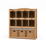 Hancock Storage Cabinet W/ Trundle Bench