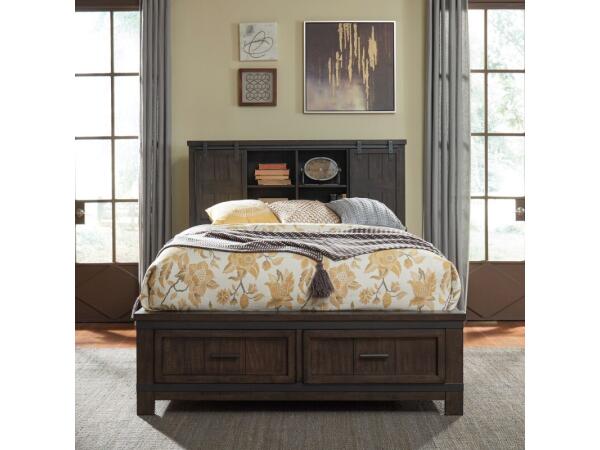 Thornwood Hills Queen Bookcase Bed Beds Beds