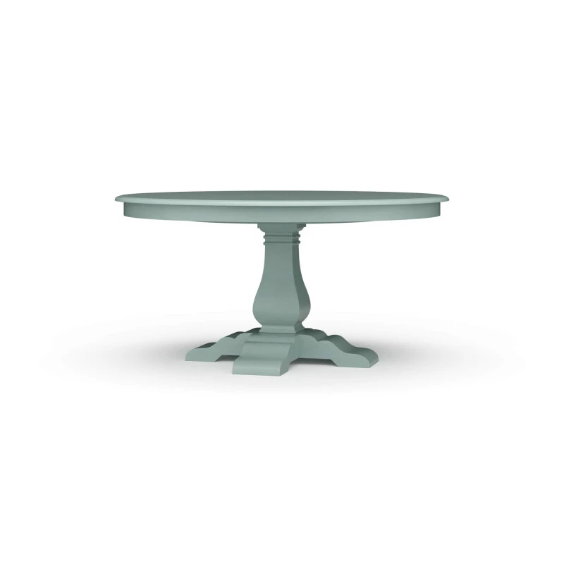 b85b7e638ffaefa50f708ec8b5378a24 Trestle Round Dining Table - Image 1