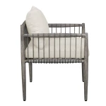 Borneo Outdoor Dining Chair, Oyster - Image 12