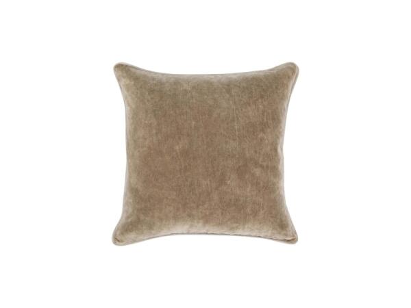 Heirloom Velvet Wheat 22″ x 22″ Square Pillow Cover + Insert Accent Pillows Accent Pillows