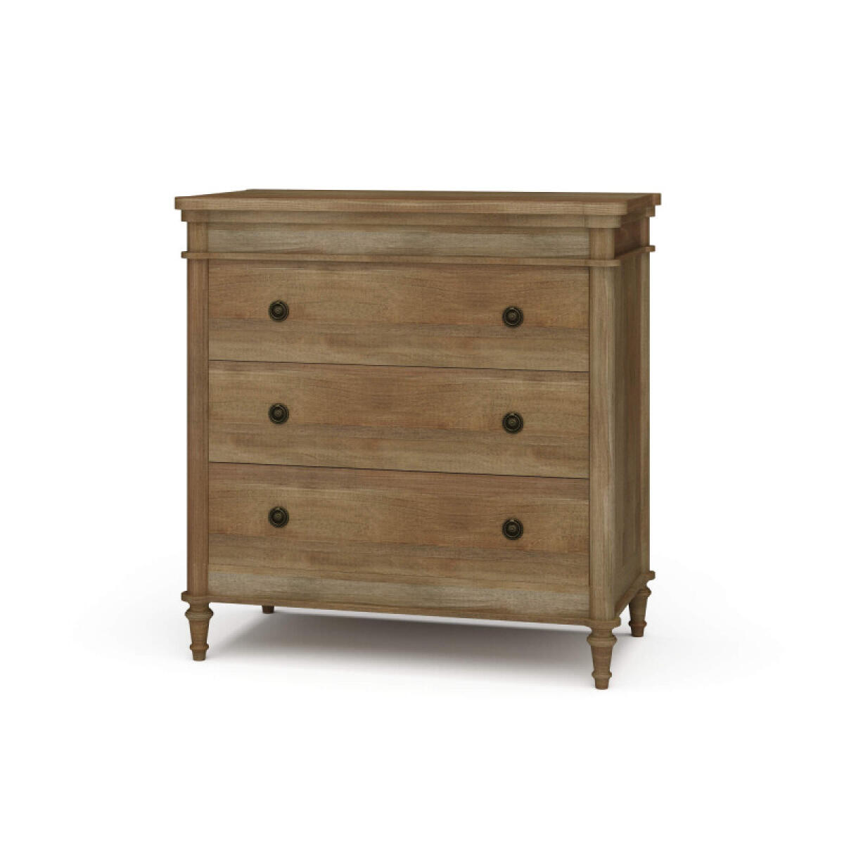 b86bf282503de0b1ab90a5087aa04565 Kelly 3 Drawer Bedside Table - Image 1
