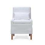 Bilboa Slipcovered Side Dining Chair - Image 6