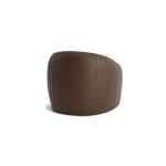 Garner Leather Barrel Swivel Chair - Image 6