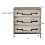 Jory Accent Chest, Ivory Chests Brown 23