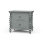 Milano 2 Drawer Bedside Table