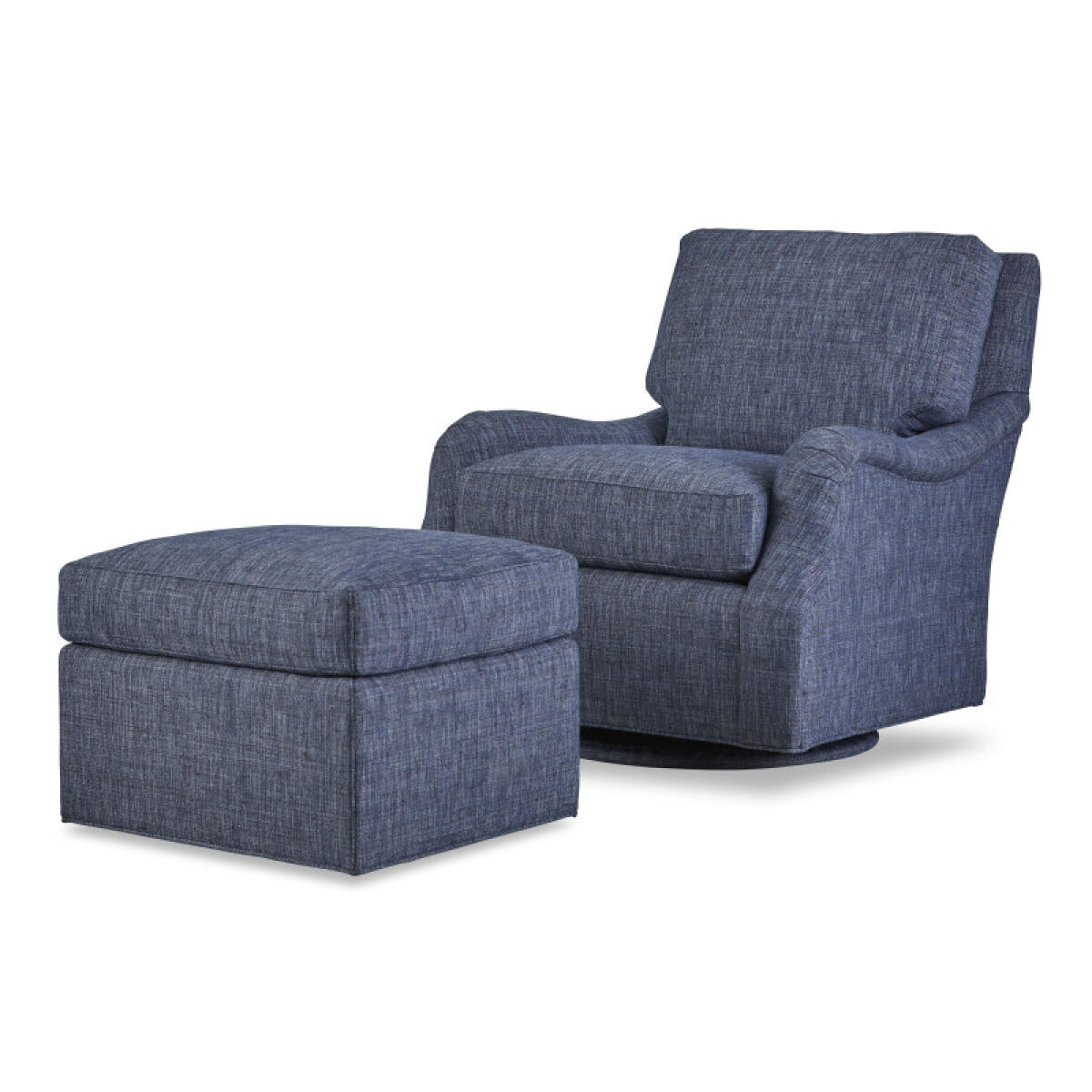 462 Keely Swivel Glider Chairs Blue 2 462 Keely Swivel Glider Chairs Blue 2