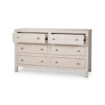 Kagu 6 Drawer Dresser W/ Rattan - Image 6