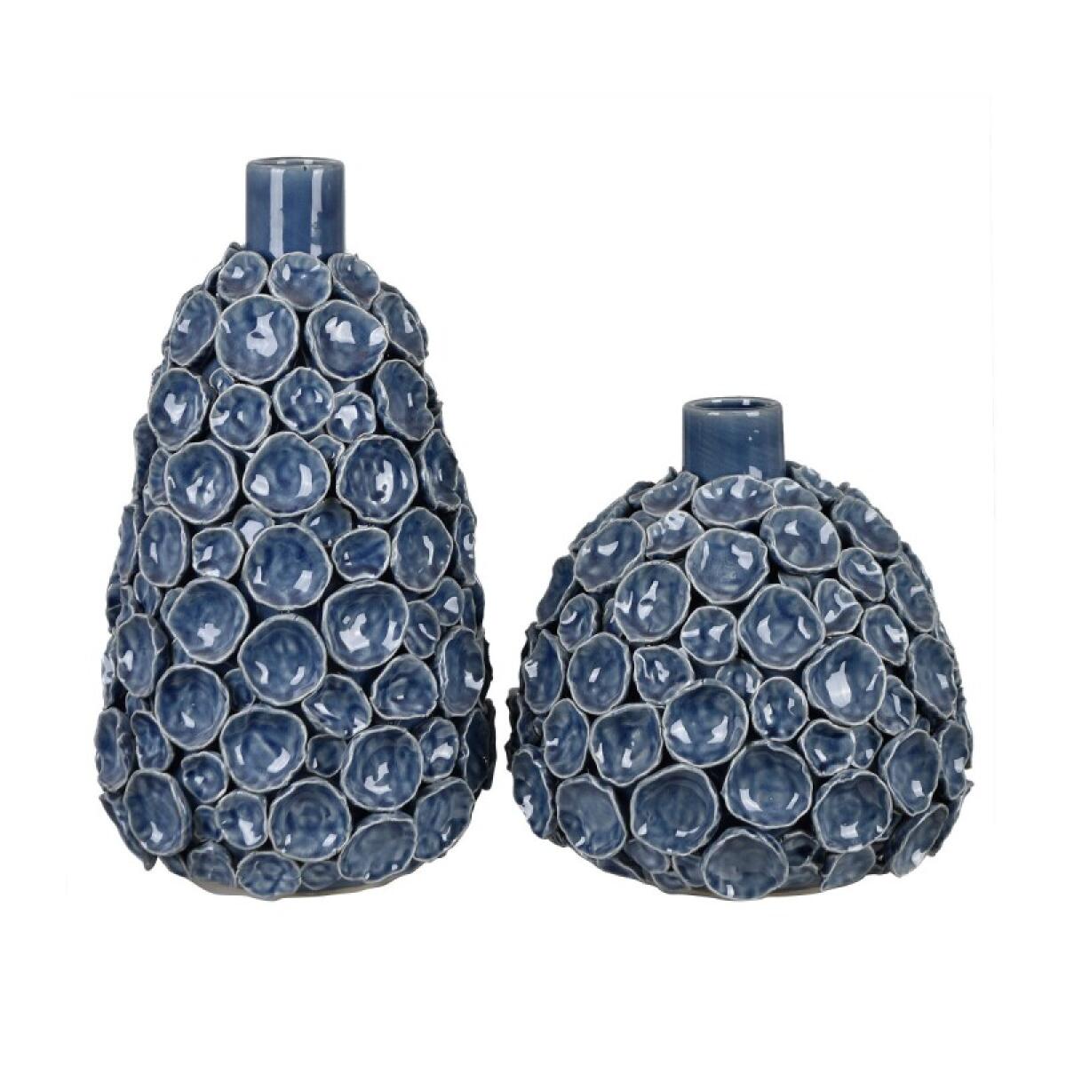 b8ef98837ce3cee89c60a284b47dc02f Blue Emile Vases - Image 1