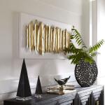 Lev Metal Wall Decor, White - Image 4