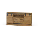 Sonoma Media Console 84” Entertainment Stands Blue 23