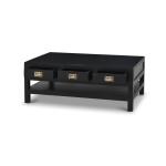 Kagu 6 Drawer Coffee Table W/ Shelf - Image 7