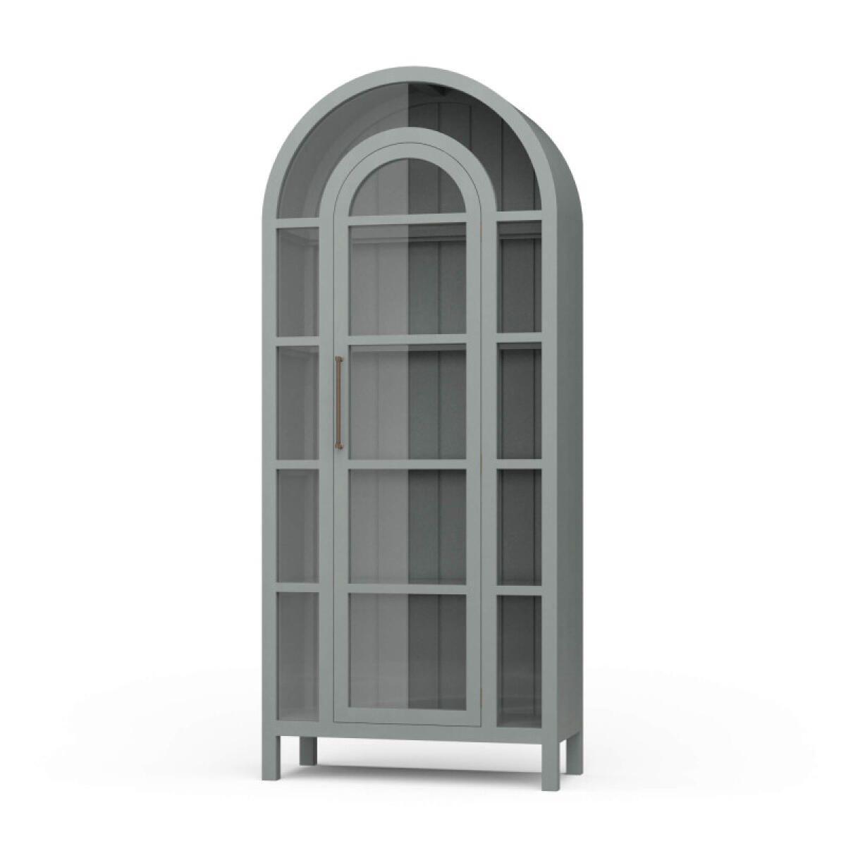b98bd9356b68fc9cb9de30b6c817fbe8 Vannes Display Cabinet W/ Glass Shelves - Image 1