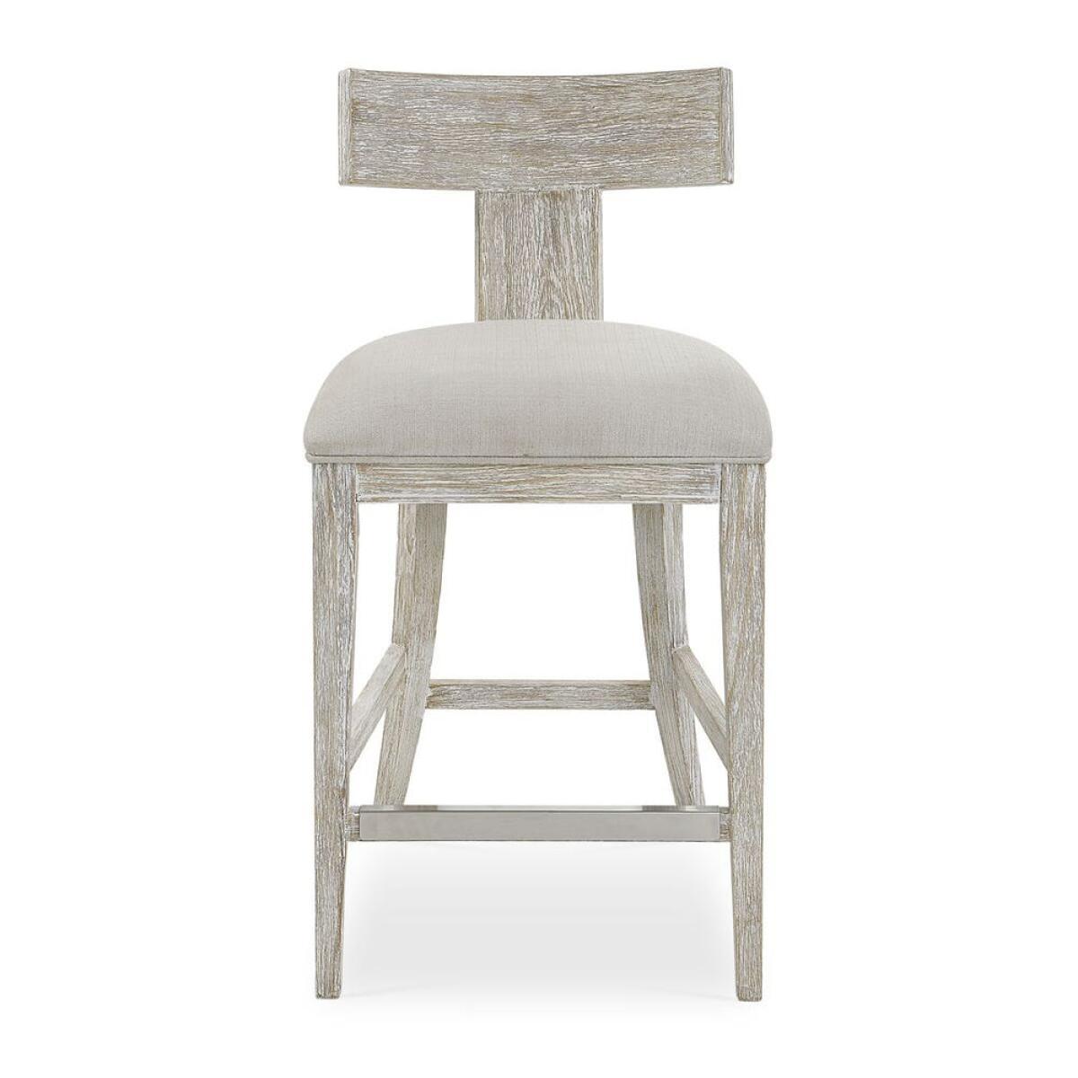 b98cec76fddb98b2dcfbefa85450b3c1 Idris Counter Stool, White - Image 1