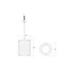 Oceana Rattan Pendant Medium - Image 8