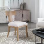 Idris Armless Chair, Natural Chairs & Benches Brown 15