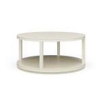 Cohan Coffee Table Small W/ Wood Shelf - Image 2