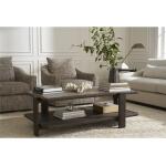 Paradise Valley Credenza & Hutch Office Storage Brown 24