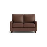 True Custom™ True Custom® Leather Track Arm Loveseat