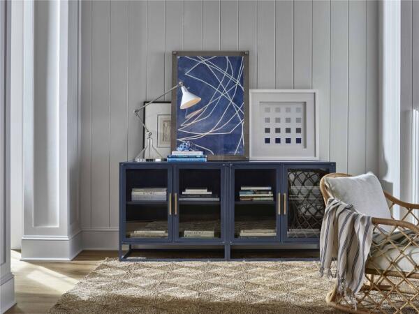 Getaway Coastal Living Home Collection Santorini Short Metal Kitchen Cabinet Accent Furniture Accent Furniture 6