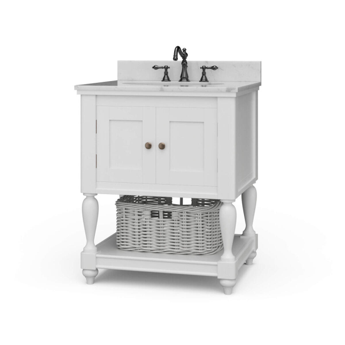 b9ea73cbe92cfac27ecf5d218045bf54 Jefferson Single Vanity W/ Sink & Marble Top - Image 1