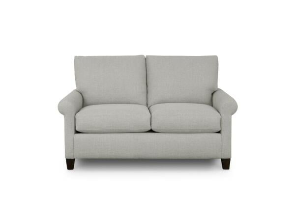Spencer Roll Arm Loveseat Sofas Bassett Furniture