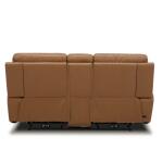 Cooper Loveseat w/Console P3 & ZG – Camel Loveseats Brown 23