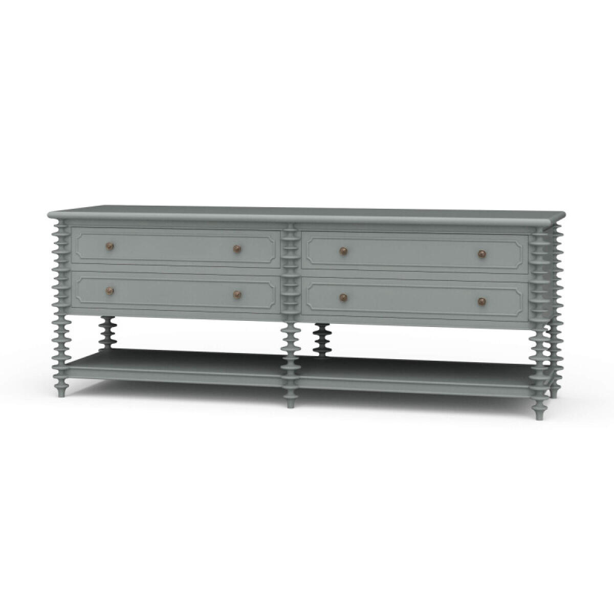 ba6676ca374a28a51669991575d27645 Milano Sideboard W/ 4 Drawers - Image 1