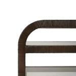 Vannes Bar Cart W/ Rattan - Image 8