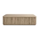 Andora Rectangular Plinth Cocktail Table Cocktail & Coffee Tables Andora Warm Grey 10