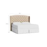 Paris Tufted Upholstered Bed - Image 6