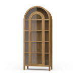 Vannes Display Cabinet W/ Glass Shelves