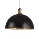 Placuna, 1 Lt Pendant Lighting Black 15