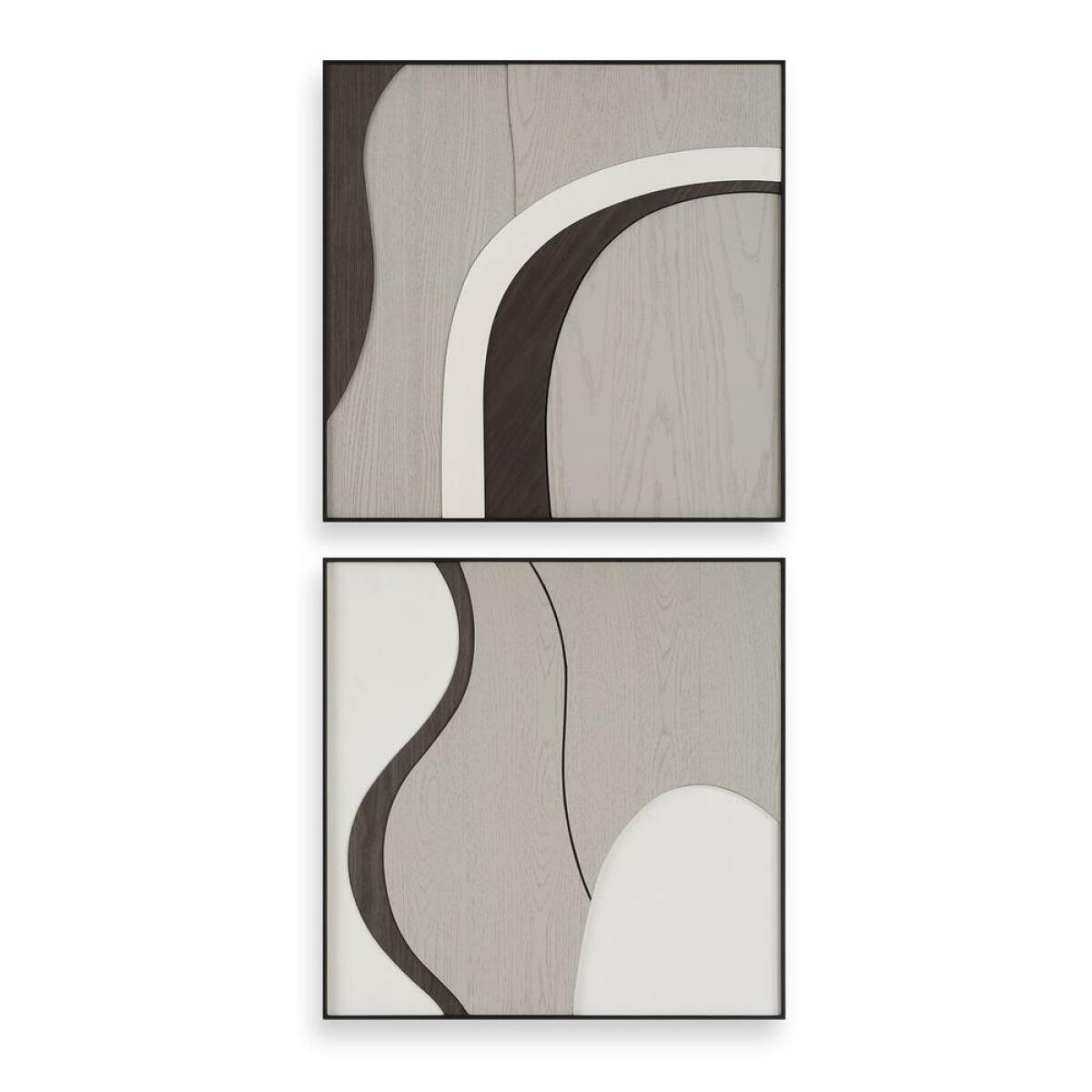 bb8855d6dfbc292512236341230580ab Joel Wood Wall Decor, S/2 - Image 1