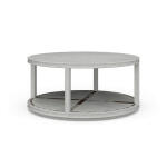 Cohan Coffee Table Small W/ Wood Shelf