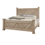 Cool Rustic X Bed with X footboard Beds Beds 8