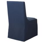 Coley Armless Chair, Denim - Image 7