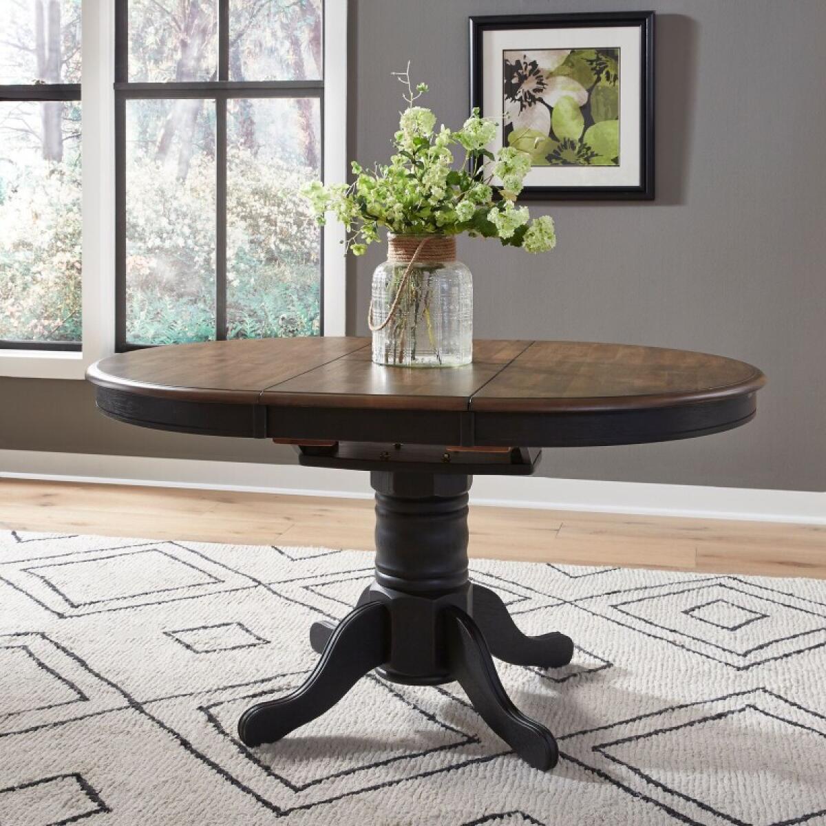 Carolina Crossing Oval Pedestal Table Base- Black Dining Table Bases Black 2 Carolina Crossing Oval Pedestal Table Base- Black Dining Table Bases Black 2
