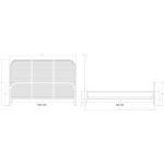 Marisol Bed W/ Rattan - Image 8