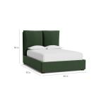 Greer Upholstered Platform Bed Beds Bassett Furniture 11