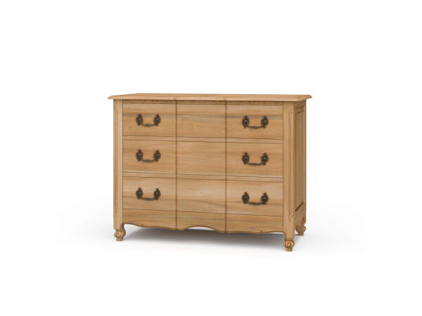 Provence 3 Drawer Dresser Large Dressers Bramble