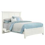 Bonanza Full, Queen & King Mansion Bed - White Finish
