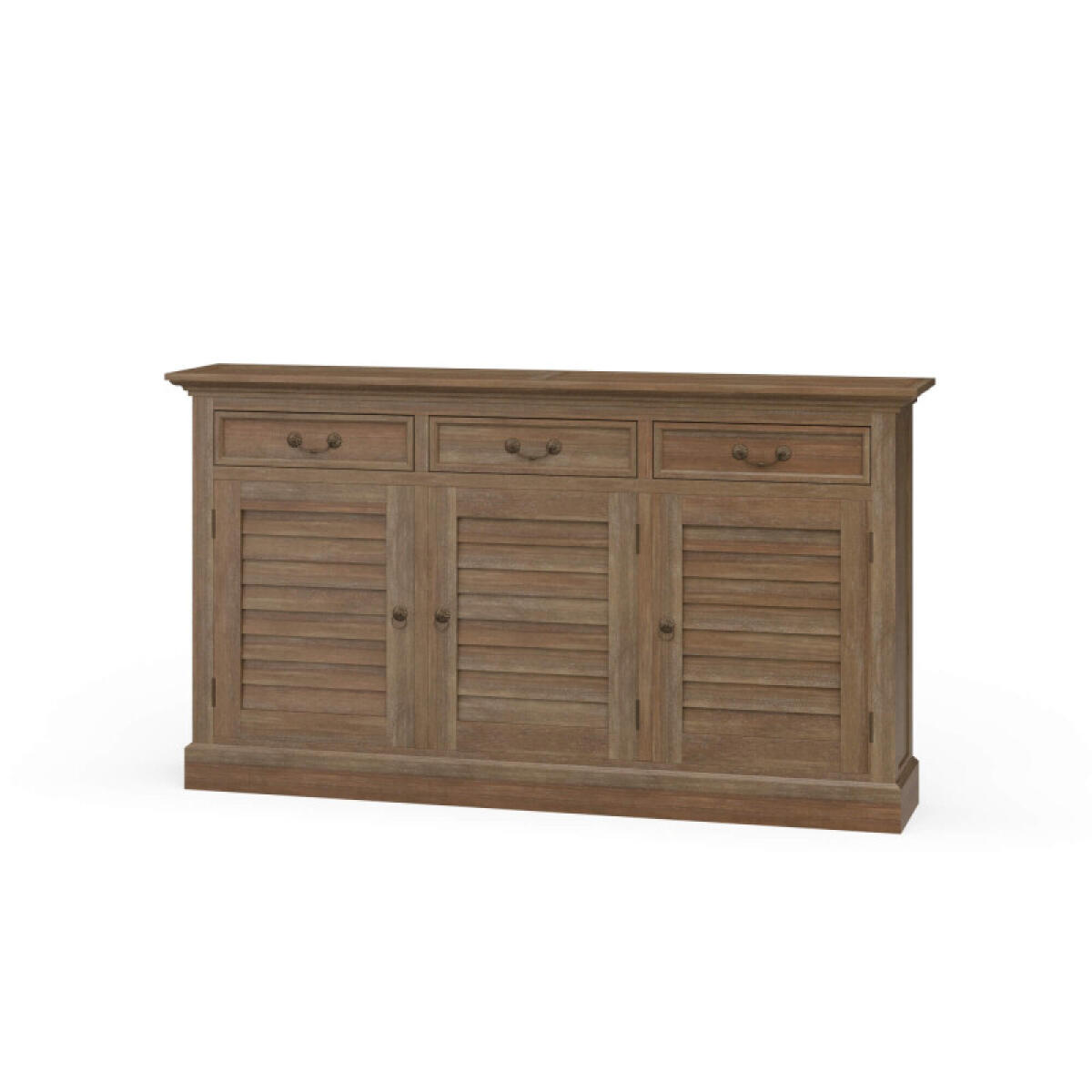bc49b52fb0c4dc0ac0376161ae68fe2b Narrow Shutter 3 Door Sideboard - Image 1