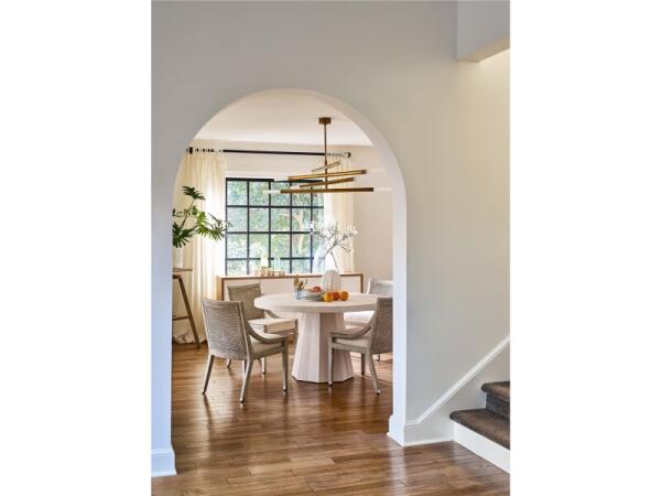 Weekender Coastal Living Home Collection Mackinaw Round Dining Table - Image 4