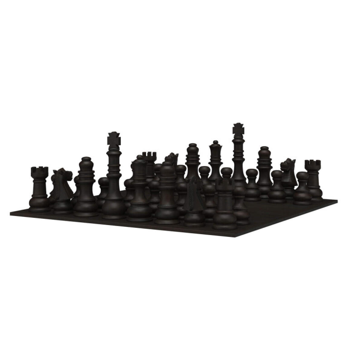 bc8f8183f84065aa82a76f83c4c499a2 Gentlemen's Club Chess Set - Image 1