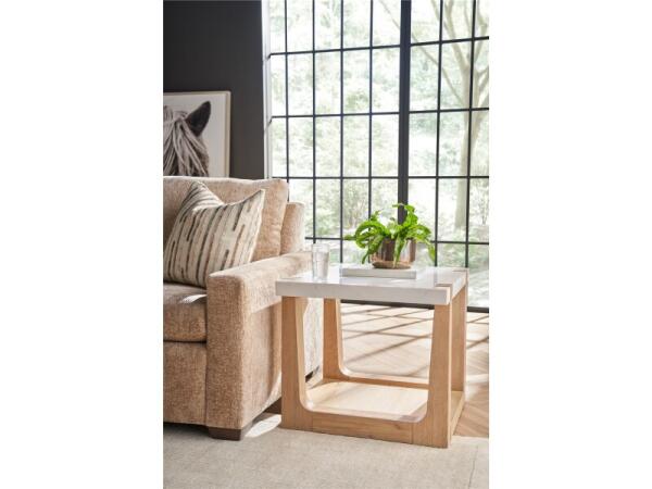 Modern Ellis End Table End tables Cream