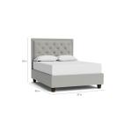 Manhattan Tufted Upholstered Bed Beds Bassett Furniture 11